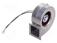 Fan: EC; blower; 160mm; Poles: 3 EBM-PAPST