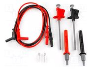 Test leads; 10A; 2m; black,red; 1kVDC HT INSTRUMENTS
