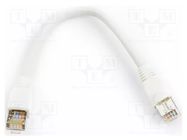 LAN cable; Len: 0.2m; RJ45 plug,both sides HT INSTRUMENTS