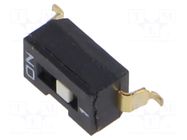 Switch: DIP-SWITCH; Poles number: 1; OFF-ON; 0.025A/24VDC; Pos: 2 Same Sky