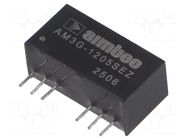 Converter: DC/DC; 3W; Uin: 9÷18VDC; Uout: 5VDC; Iout: 600mA; SIP8 AIMTEC