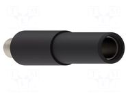 Adapter; 36A; 60V; 30VAC; black; Plating: nickel plated; 6mm ELECTRO-PJP