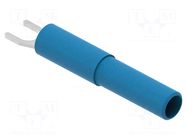 Adapter; blue; 60VDC; 36A; 41mm; Type: non-insulated; 30VAC ELECTRO-PJP