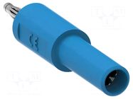 Adapter; blue; 60VDC; 36A; 46mm; Type: non-insulated; 30VAC ELECTRO-PJP