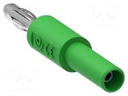 Adapter; green; 60VDC; 10A; 53mm; Type: non-insulated; 30VAC ELECTRO-PJP