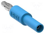 Adapter; blue; 60VDC; 10A; 53mm; Type: non-insulated; 30VAC ELECTRO-PJP