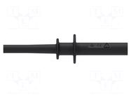 Test lead; 10A; banana plug 4mm,both sides; insulated; Len: 1m ELECTRO-PJP