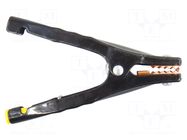 Crocodile clip; 36A; 70VDC; 33VAC; black; Grip capac: max.40mm ELECTRO-PJP