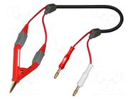 Kelvin cable; 60VDC; 30VAC; 1A; Len: 0.77m; Material: gold ELECTRO-PJP