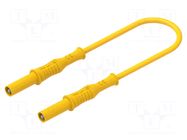 Test lead; 36A; banana plug 4mm,both sides; insulated; Len: 1.5m ELECTRO-PJP