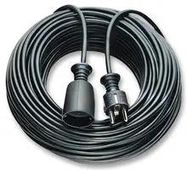 EXTENSION LEAD, SCHUKO, BLACK, 5M