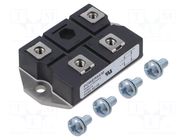Bridge rectifier: single-phase; Urmax: 800V; If: 72A; Ifsm: 670A POWERSEM