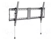 Holder; for wall mounting; 70kg; 43÷90"; black GEMBIRD