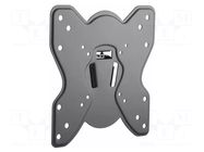 Holder; for wall mounting; 25kg; 23÷42"; black; Dim: 243x240x16mm GEMBIRD
