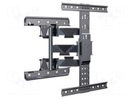 Holder; for wall mounting; 36.4kg; 32÷65"; black GEMBIRD