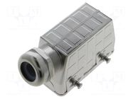 Enclosure for connectors: HDC; size H-B 16; for cable; angled LAPP