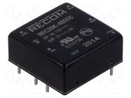 Converter: DC/DC; 30W; Uin: 36÷75VDC; Uout: 5VDC; 1"x1"; THT; REC30K RECOM
