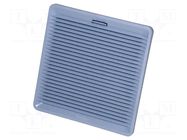 Fan: AC; axial; 230VAC; 195÷295m3/h; 56dBA; ball; IP54; grey FINDER