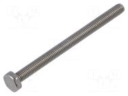 Screw; M3x40; 0.5; Head: hexagonal; A2 stainless steel; DIN 933 BOSSARD
