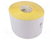 Cleaning cloth: sandpaper; Granularity: 150; W: 115mm; L: 50m SOLID TOOLS