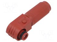 Connector: DC supply; plug; ES-120A; 1.5kV; PIN: 1; for cable; 25mm2 DEGSON ELECTRONICS