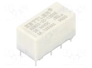 Relay: electromagnetic; DPDT; Ucoil: 12VDC; 3A; 2A/125VAC; 2A/30VDC ZETTLER