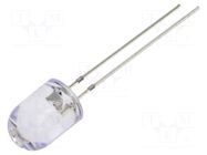 LED; blue; 8mm; 4200÷5800mcd; 30°; Front: convex; 2.9÷3.4VDC; round OPTOSUPPLY