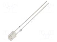 LED; yellow; rectangular; 2x3x4mm; bipolar; 500÷750mcd; 100°; 20mA OPTOSUPPLY