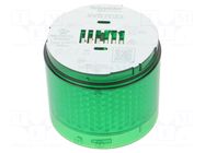 Module: light signaller; green; LED; 24VDC; 24VAC; IP66; Ø70x59.3mm SCHNEIDER ELECTRIC