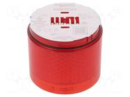 Module: light signaller; red; LED; 24VDC; 24VAC; IP66; Ø70x59.3mm SCHNEIDER ELECTRIC