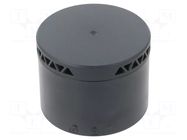 Module: sound signaller; anthracite; 24VDC; 24VAC; Ø70mm SCHNEIDER ELECTRIC