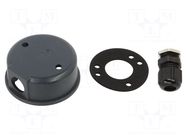 Accessories: vertical holder; anthracite; IP65; Harmony XVB7 SCHNEIDER ELECTRIC
