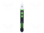 Tester: non-contact voltage detector; 20÷1000VAC; 50/60Hz GOSSEN METRAWATT