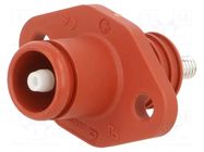 Connector: DC supply; socket; ES-50A; 1kV; PIN: 1; screw; 6mm2; 50A DEGSON ELECTRONICS