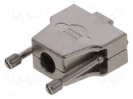 Complete D-Sub plugs FCT HOOD S1 0 DEG MTL W/THMB SC MOLEX
