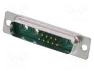 Connector: Special D-Sub; PIN: 13(3+10); plug; male; for cable MOLEX