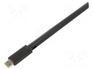 PC extension card: WiFi network; USB A plug; USB 2.0; black BASEUS
