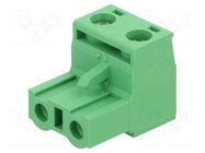Connector: pluggable terminal block; plug; female; 12A; 250V PHOENIX CONTACT