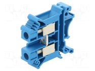 Splice terminal: rail; 800V; screw terminal; blue; polyamide PHOENIX CONTACT