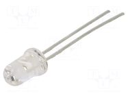 LED; red; 5mm; 12000÷21000mcd; 15°; Front: convex; 1.8÷2.4VDC; 120mW BROADCOM (AVAGO)