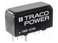 Converter: DC/DC; 12W; Uin: 9÷36VDC; Uout: 24VDC; Iout: 500mA; SIP8 TRACO POWER
