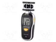 Thermoanemometer; LCD; -20÷50°C; 145x55x48mm; Illumin: yes PCE INSTRUMENTS