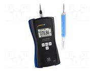 Meter: magnetic field; 0÷2kGs,2÷24kGs,0÷200mT,200mT÷2.4T; ±1% PCE INSTRUMENTS