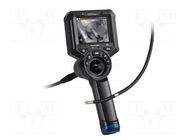 Inspection camera; Display: LCD 3,5"; Cam.res: 1280x720; Len: 1m PCE INSTRUMENTS