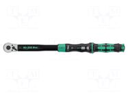 Wrench; torque; 512mm; 40÷200Nm; Holder: square; 1/2" WERA