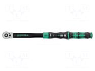 Wrench; torque; 299mm; 2.5÷25Nm; Holder: hexagonal; 1/4" WERA