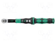 Wrench; torque; 299mm; 2.5÷25Nm; Holder: hexagonal; 1/4" WERA