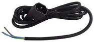 POWER CORD, IEC 60320 C14-FREE END, 2M