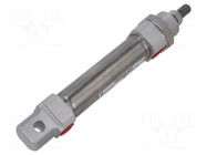 Round cylinder; Piston diam: 20mm; Piston stroke: 50mm; 1÷10bar PNEUMAT