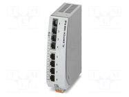 Switch PoE Ethernet; unmanaged; Number of ports: 8; 20÷57VDC PHOENIX CONTACT